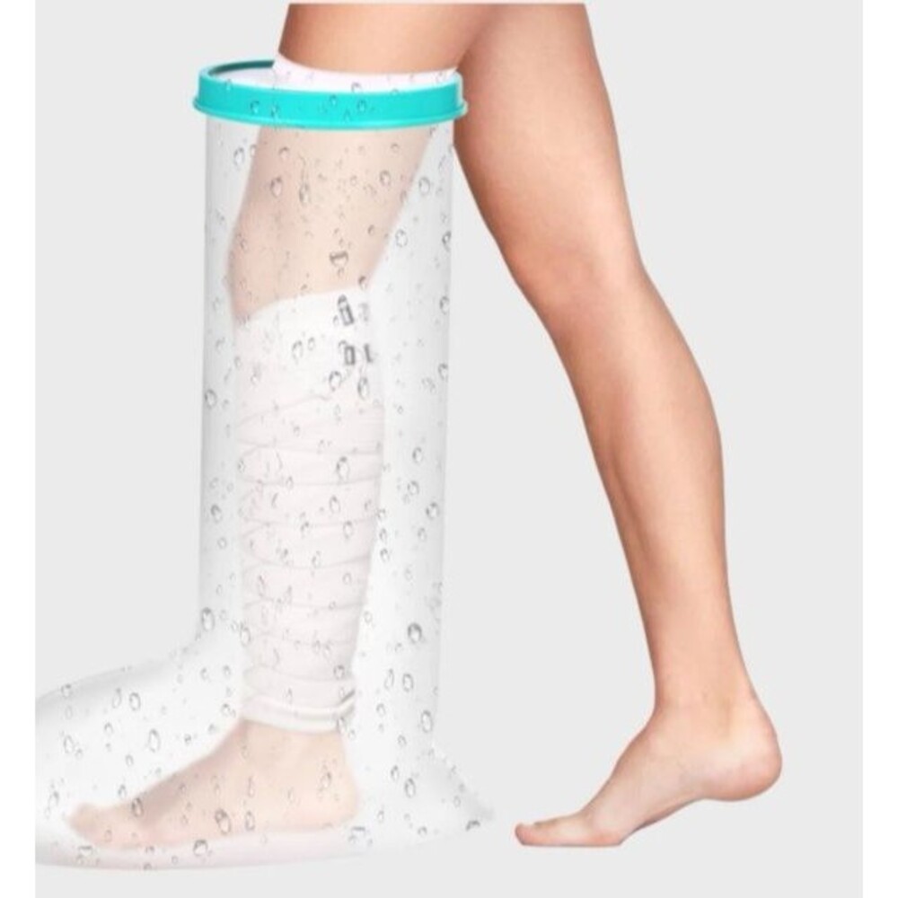 Civjet Waterproof Leg Cast Cover for Shower Adult Calf Reusable
